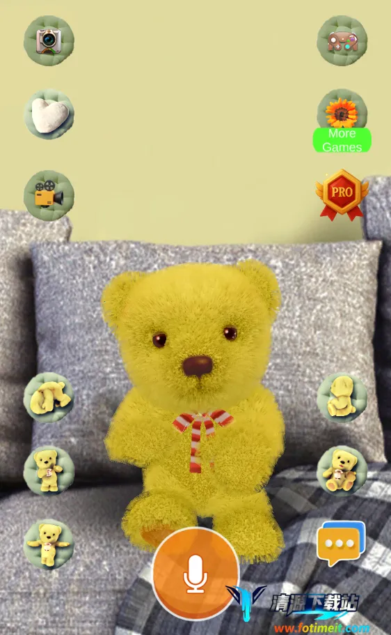会说话的毛绒熊(毛绒熊互动游戏) 会说话的毛绒熊(毛绒熊互动游戏)