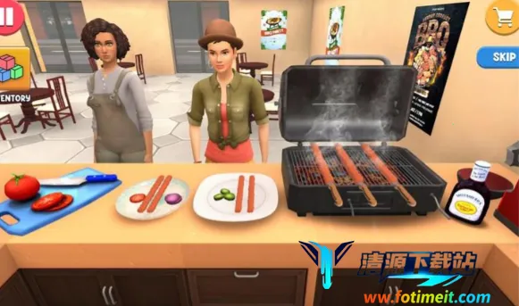 烤肉厨师模拟器最新手机版 烤肉厨师模拟器最新手机版