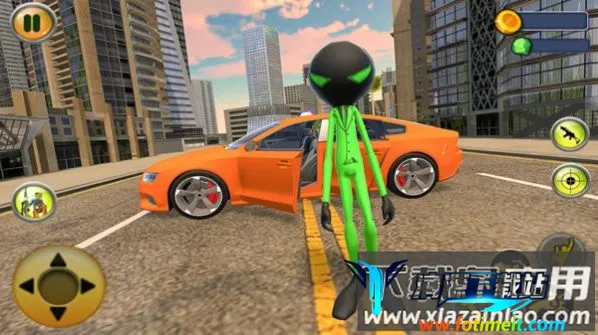 绿火柴人绳索英雄 绿火柴人绳索英雄