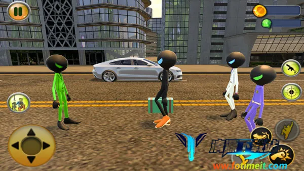 绿火柴人绳索英雄 绿火柴人绳索英雄