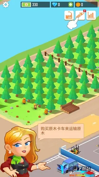 木材公司无限钻石破解版 木材公司无限钻石破解版