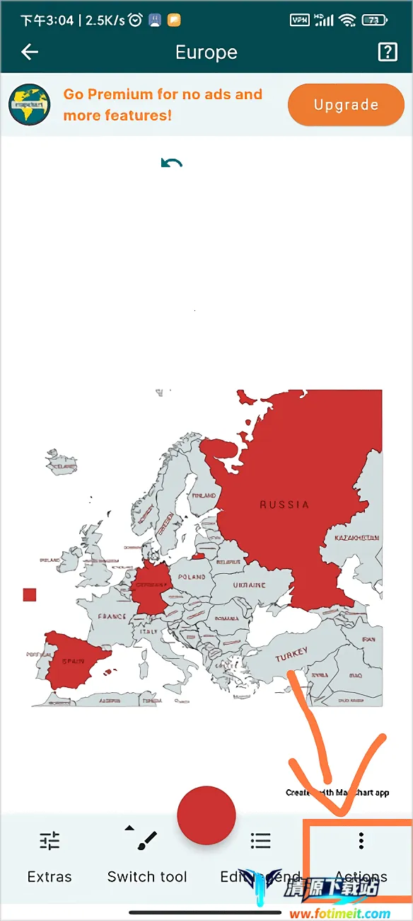 MapChart�����ֻ���